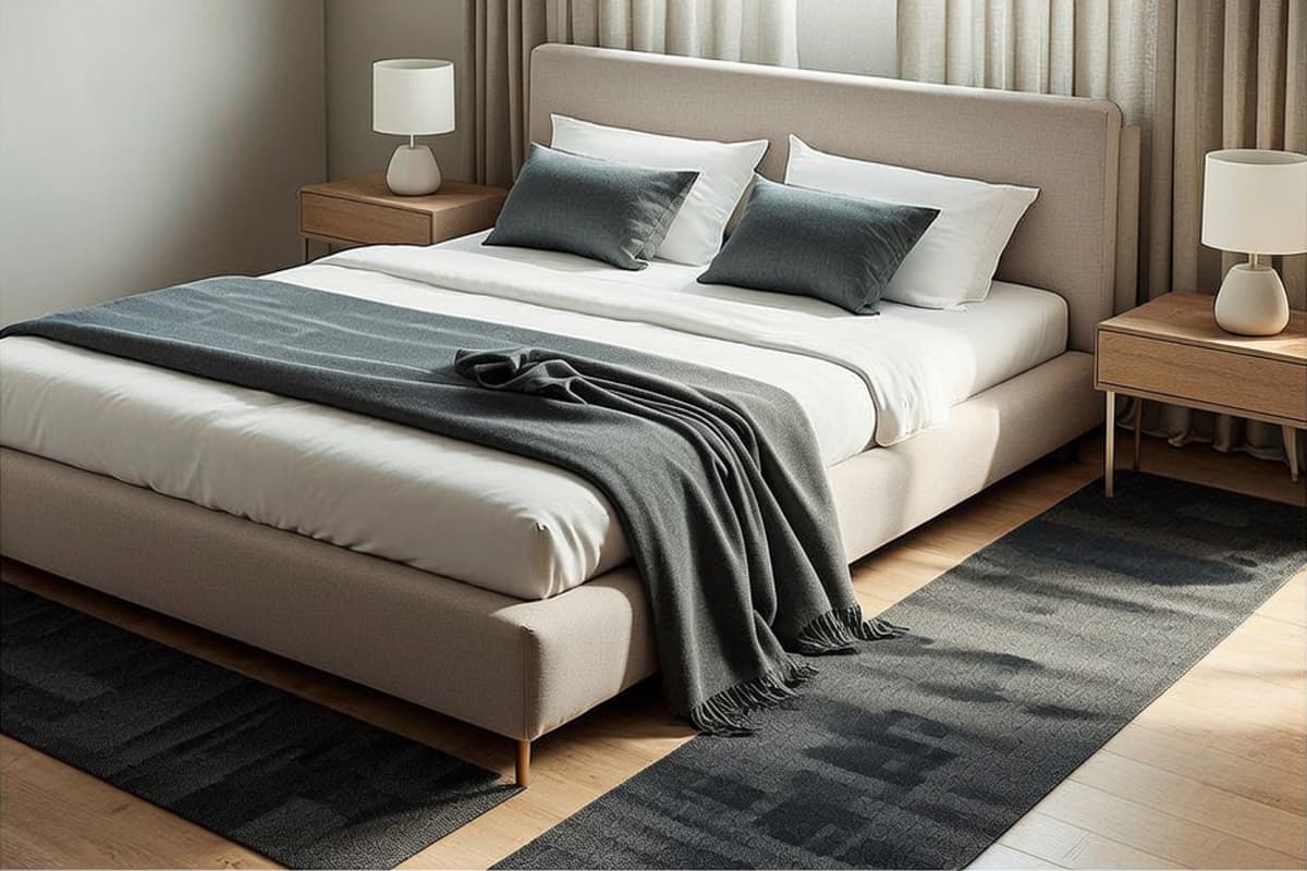 Модерен интериор: Актуални дизайни на пътеки за спалня